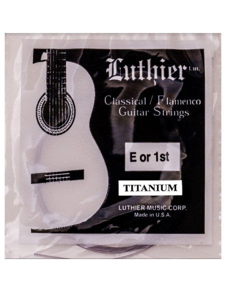 Cuerda 1 Luthier 30 Titanium Clásica LU-T1-30