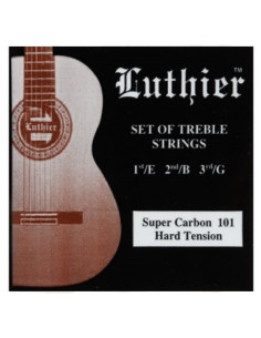 Juego Cuerdas Primas Carbon Luthier LU-123CH