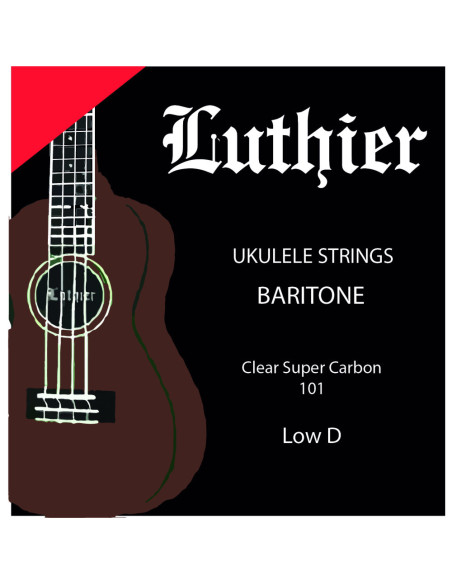 Juego Cuerdas Luthier Ukelele Barítono D Low LU-UBAL