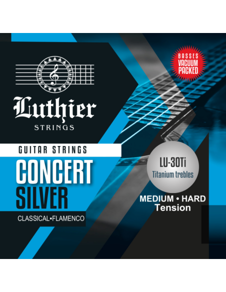 Juego Cuerdas Luthier 30 Titanium Clásica LU-30T