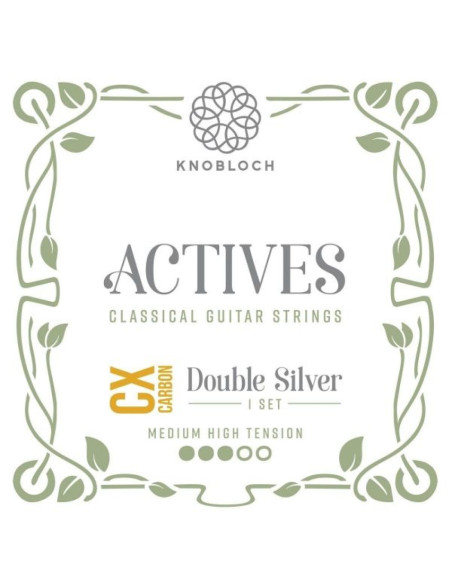 Juego Knobloch Clásica Actives CX Carbon Medium High Tension 400ADC