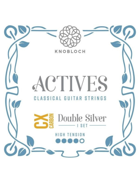 Juego Knobloch Clásica Actives CX Carbon High Tension 500ADC