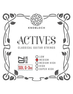 Cuerda 3 Knobloch Clásica Actives QZ Nylon Medium Tension 303AQZ