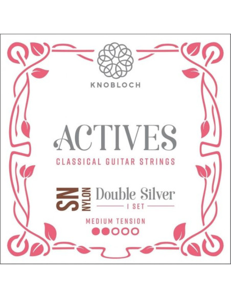 Juego Knobloch Clásica Actives SN Nylon Medium Tension 300ADN