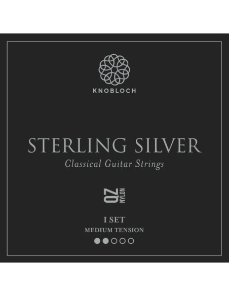 Juego Knobloch Clásica Sterling CX Carbon Medium Tension 300SSC