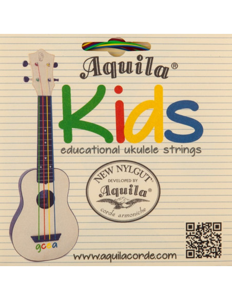 Juego Cuerdas Ukelele Kids Aquila 160-U