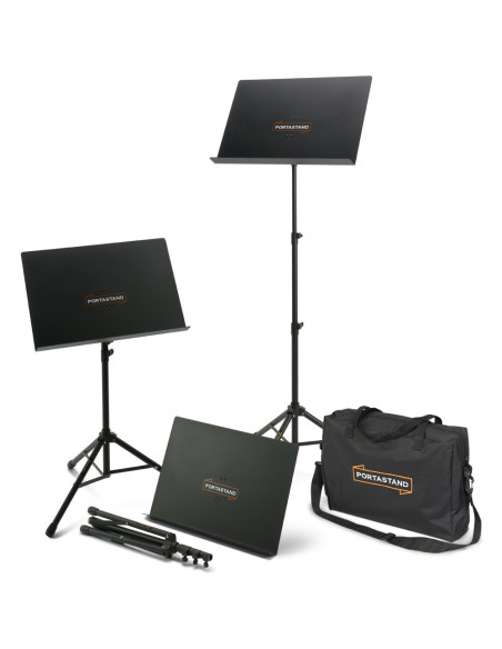 Atril Portastand Commoner 2.0 Negro PAS-COM