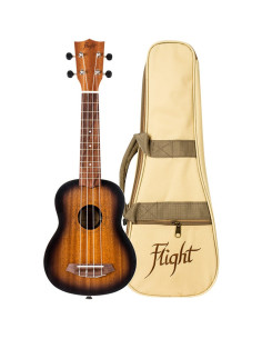 Ukelele Soprano Flight NUS-380 Gemstone Amber
