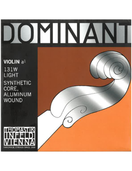Cuerda 4 Violín Thomastik Dominant 133W Suave
