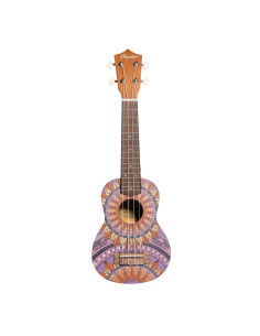 Ukelele Soprano Bamboo B1E-PF Purple Forest