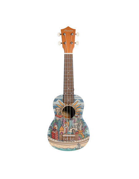 Ukelele Soprano Bamboo B1E-BA Buenos Aires