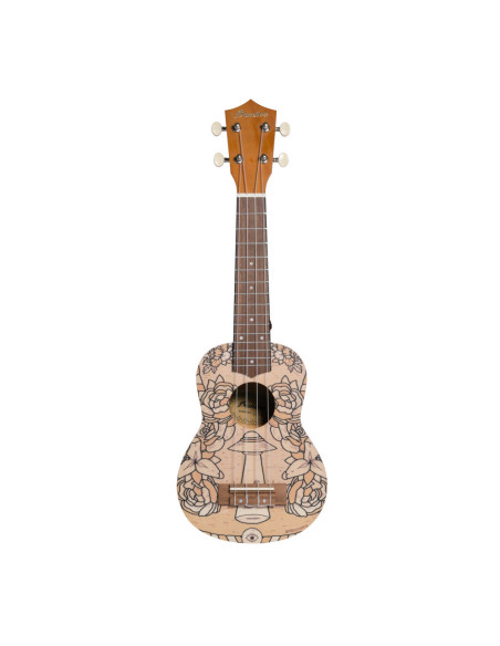 Ukelele Soprano Bamboo B1E-TE Terra