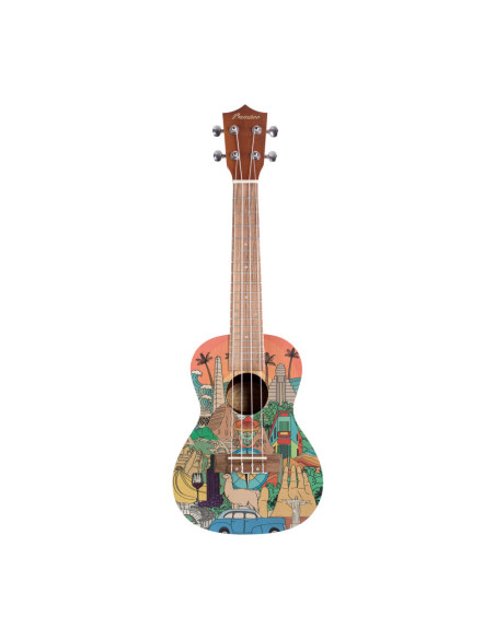 Ukelele Concert Bamboo BU23-LT Latin