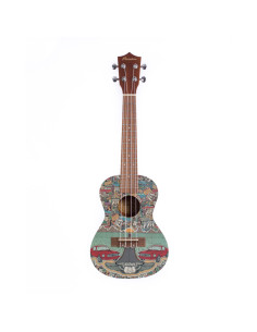 Ukelele Concert Bamboo BU23-RO Route Lover