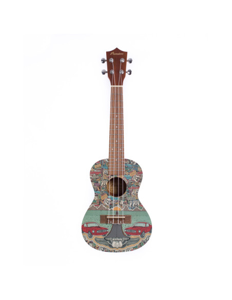 Ukelele Concert Bamboo BU23-RO Route Lover