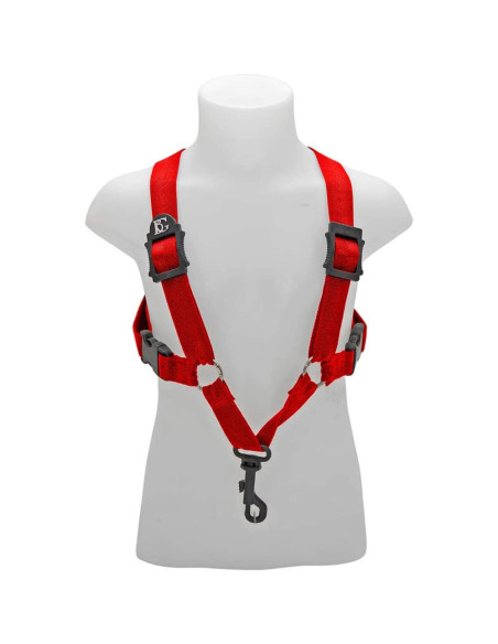 Cordón Saxo BG S-429SH Arnés Niño Rojo