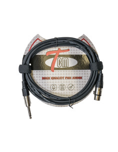 Cable XLRH-Jack TCM TCJ-3 3 Metros