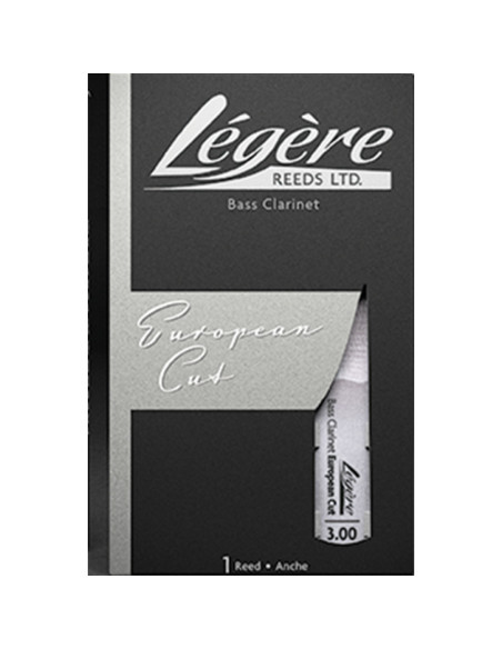 Caña Clarinete Bajo Legere European Cut 3