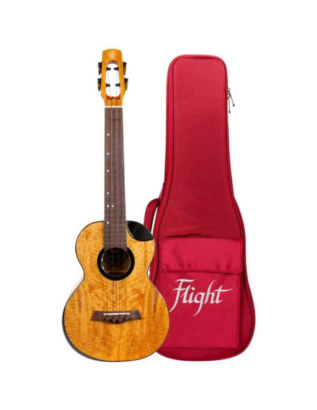 Ukelele Tenor Flight Royal Series Fireball Electroacustico