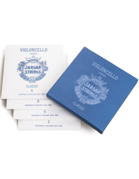 Juego Cuerdas Cello Jargar Azul