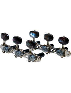 Clavijero Clásica Gotoh 35A510S-BM-NI Eje Aluminio Negro