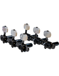 Clavijero Clásica Gotoh 35A510S-M-CK Eje Aluminio Negro