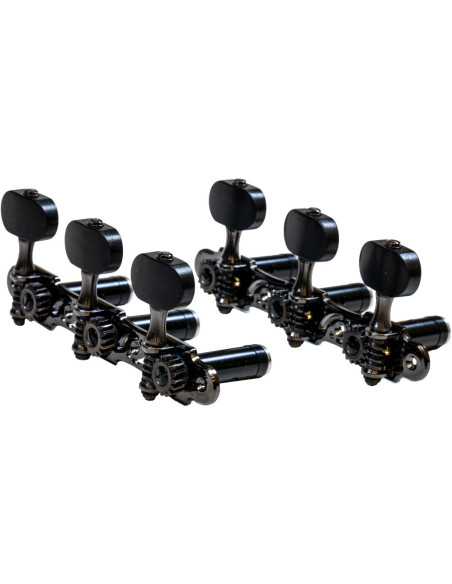 Clavijero Clásica Gotoh 35AR510S-EN-CK Tubo Aluminio Negro