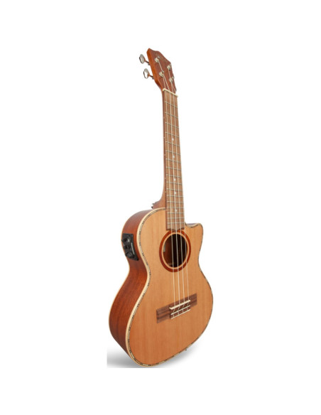 Ukelele Tenor Lanikai CDST-CET Cedar Solid Top Electrificado