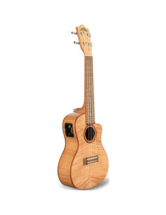 Ukelele Concert Lanikai FM-CEC Flame Maple Electrificado