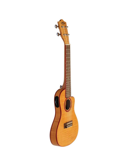 Ukelele Concert Thin Lanikai FM-CETC Flame Maple Electrificado