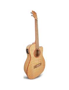 Ukelele Barítono Lanikai FM-CEB Flame Maple Electrificado