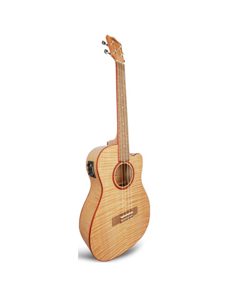 Ukelele Barítono Lanikai FM-CEB Flame Maple Electrificado