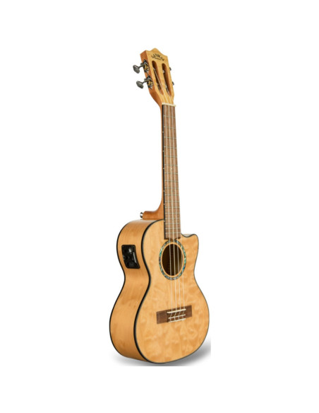 Ukelele Tenor Lanikai QM-NACET Quilted Maple Electrificado Natural