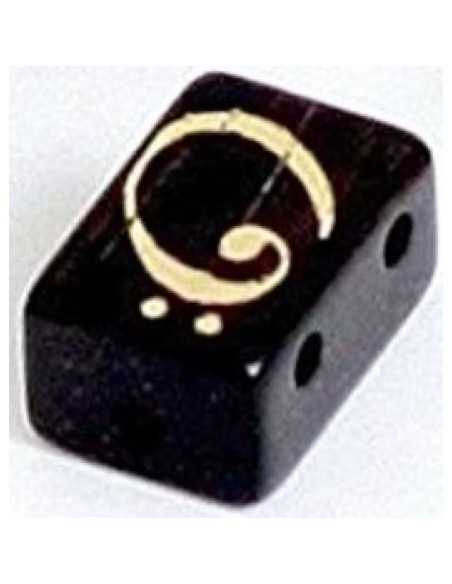 Juego 6 cubos String Tie Guitarra Clásica TSTGB Negro