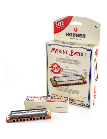 Armónica Hohner Marine Band 125 Anniversary M202101