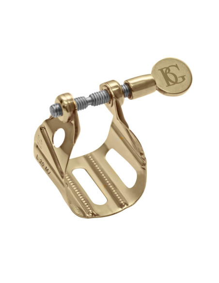 Abrazadera Saxo Alto/Tenor BG Universal Metal Jazz Lacada L-20MJ