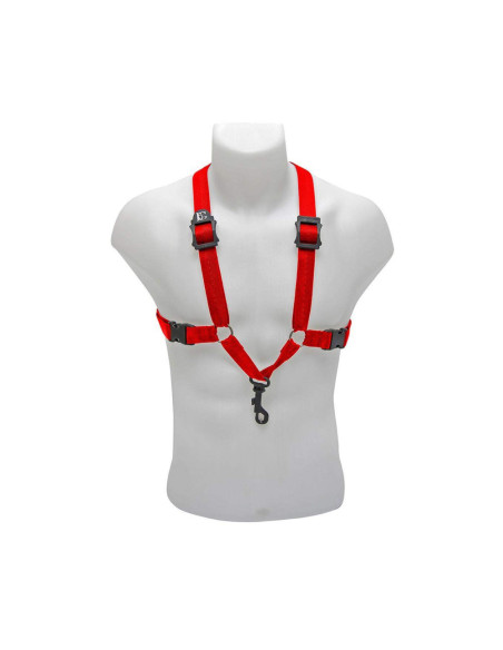Cordón Saxo BG S-409SH Arnés Hombre Rojo