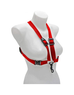 Cordón Saxo BG S-449SH Arnés Mujer XL Rojo