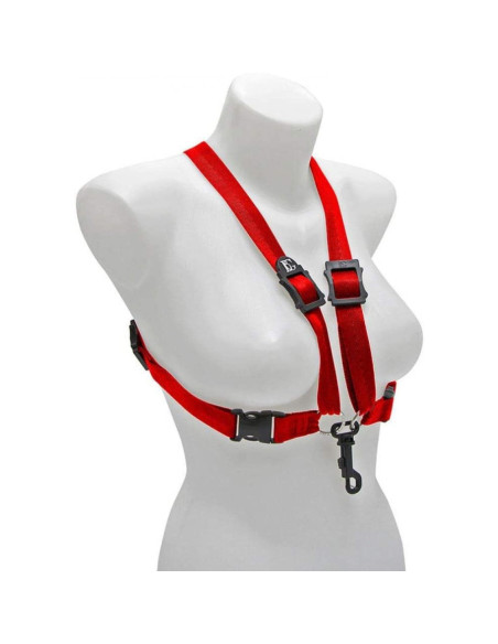 Cordón Saxo BG S-449SH Arnés Mujer XL Rojo