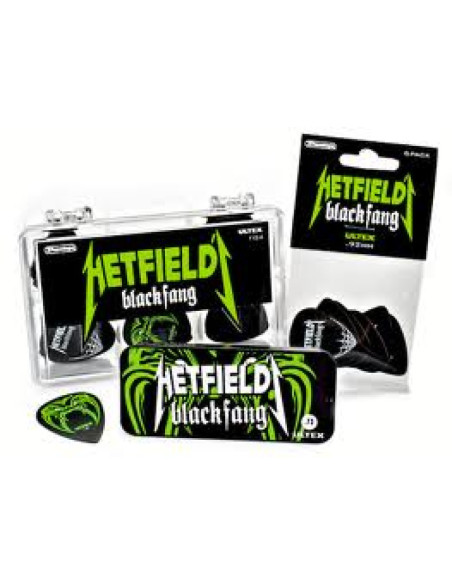 Caja 108 Púas Dunlop PH-1120 Hetfield Black Fang