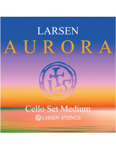 Juego Cuerdas Cello Larsen Aurora 4/4