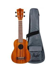 Ukelele Soprano Flight NUS-250 Natural Acacia