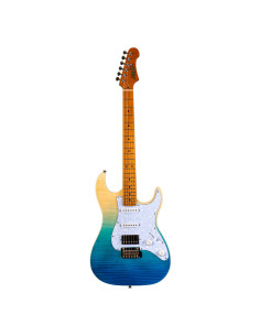 Guitarra Eléctrica Jet JS450-TBL-HSS Transparent Blue