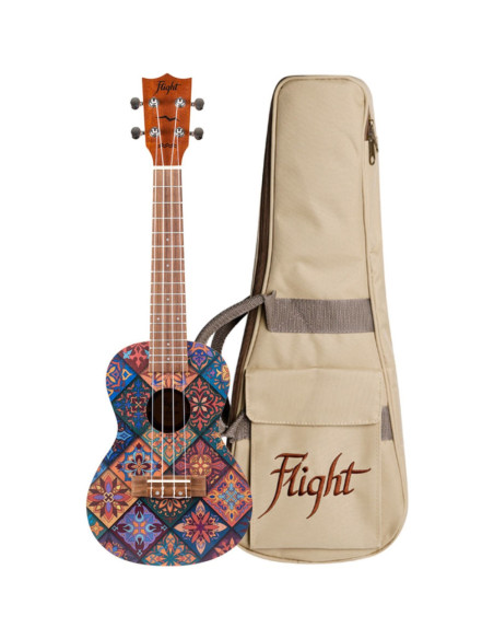 Ukelele Concert Flight AUC-33 Art Series Fusion