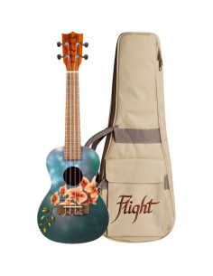 Ukelele Concert Flight AUC-33 Art Series Orchid