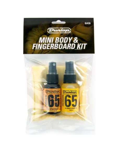 Mini Kit Mantenimiento Dunlop Cuerpo y Mástil GA-59
