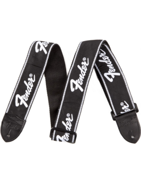 Correa Fender 099-0671-000 Running Logo Negra