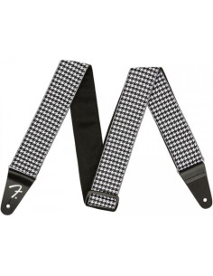 Correa Fender 099-0709-005 Houndstooth Blanca