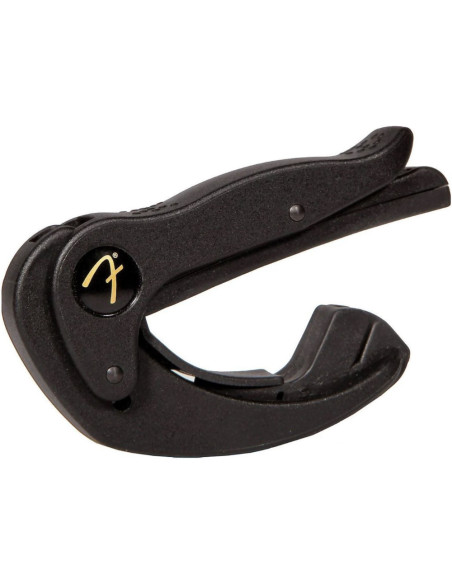 Cejilla Fender 099-0401-003 Smart Capo Fingerstyle Negra