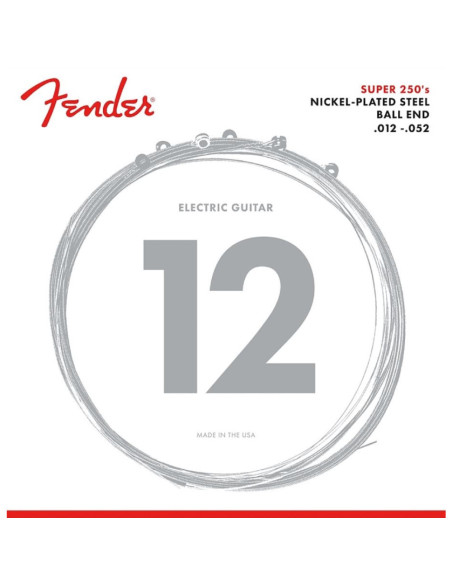Juego Fender Eléctrica Super 250´s (012-052) 250-H
